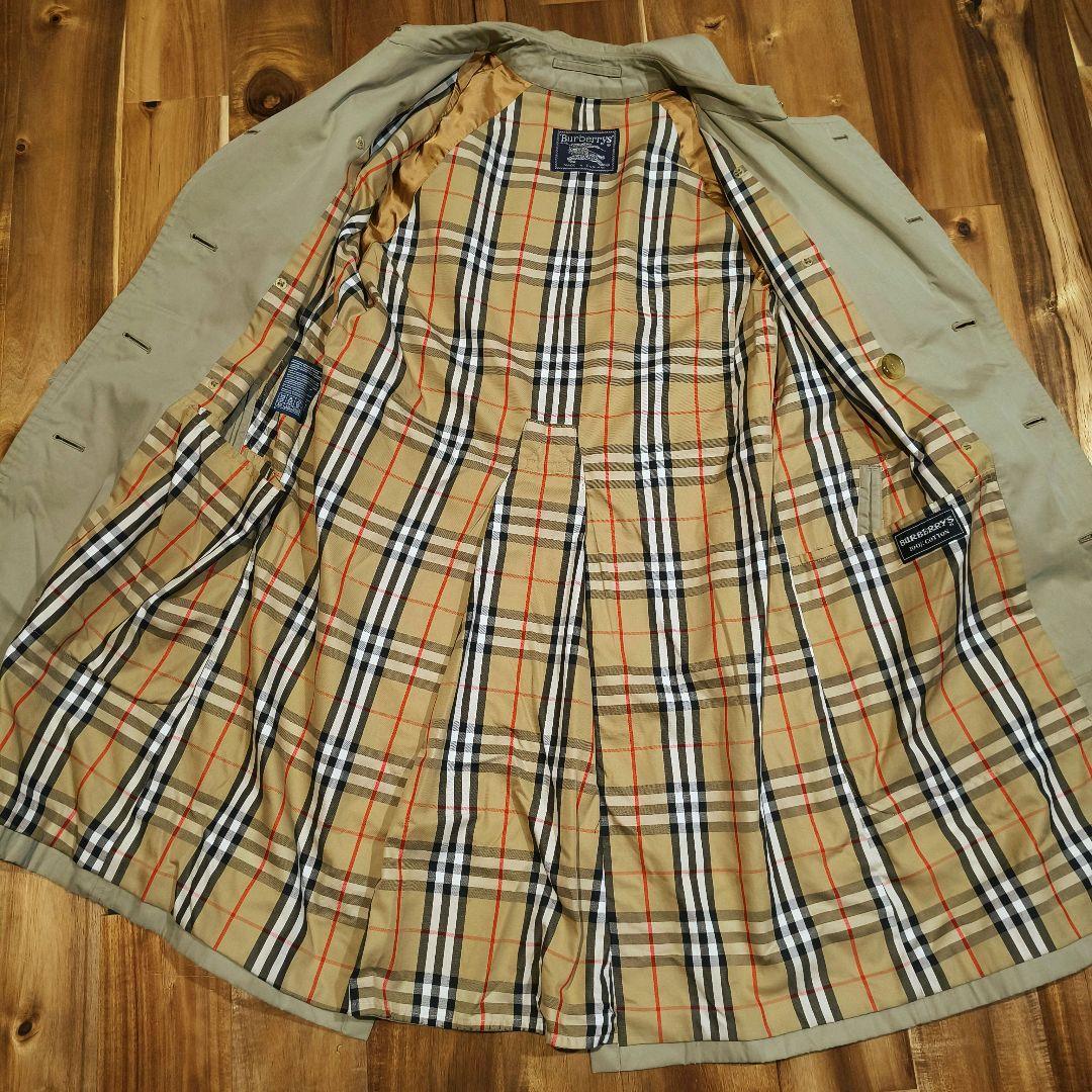 90年代★Burberrys’バーバリーズ★ベージュトレンチコート★M相当