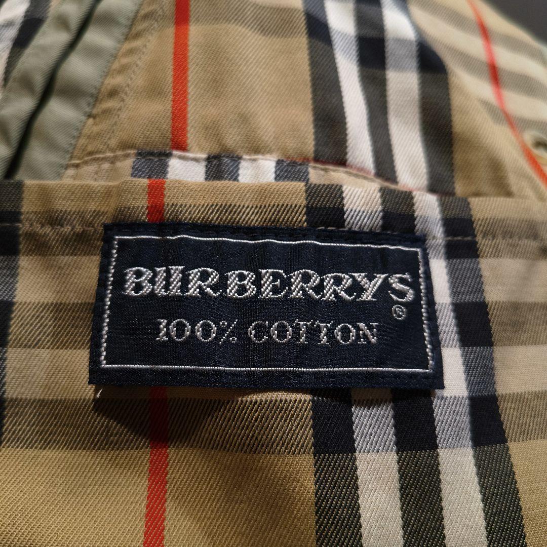 90年代★Burberrys’バーバリーズ★ベージュトレンチコート★M相当