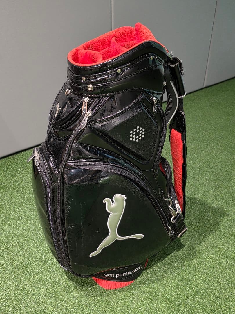 PUMA プーマ エナメル キャディバッグ CB ツアー プロフェッショナル
