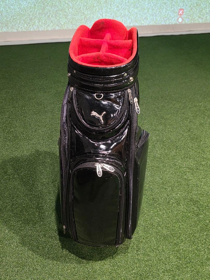 PUMA プーマ エナメル キャディバッグ CB ツアー プロフェッショナル