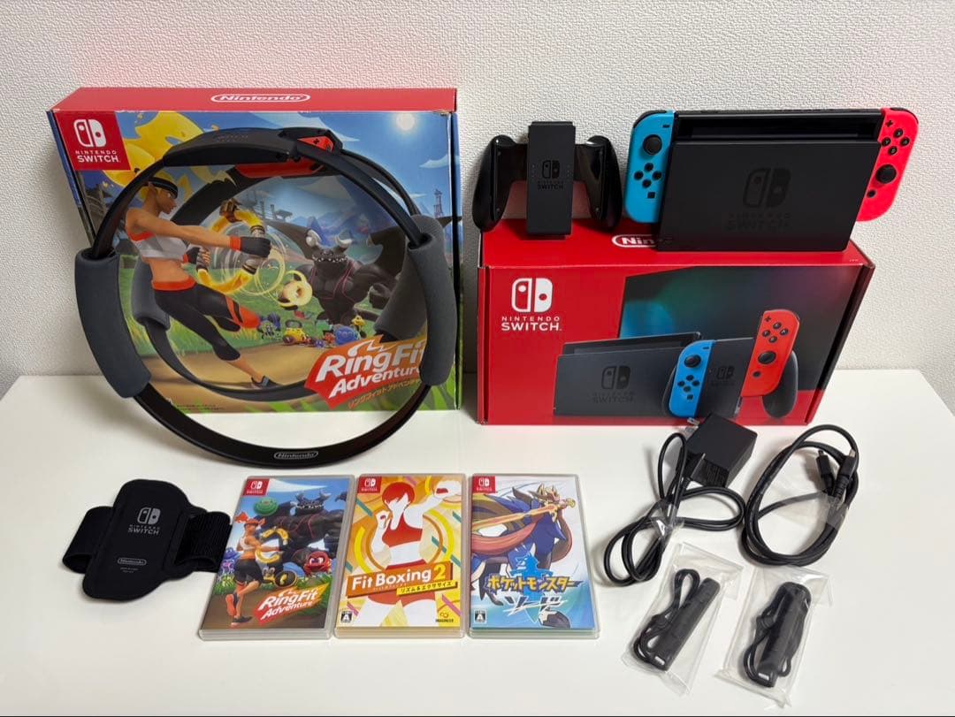 ニンテンドースイッチ　本体　リングフィットアドベンチャー