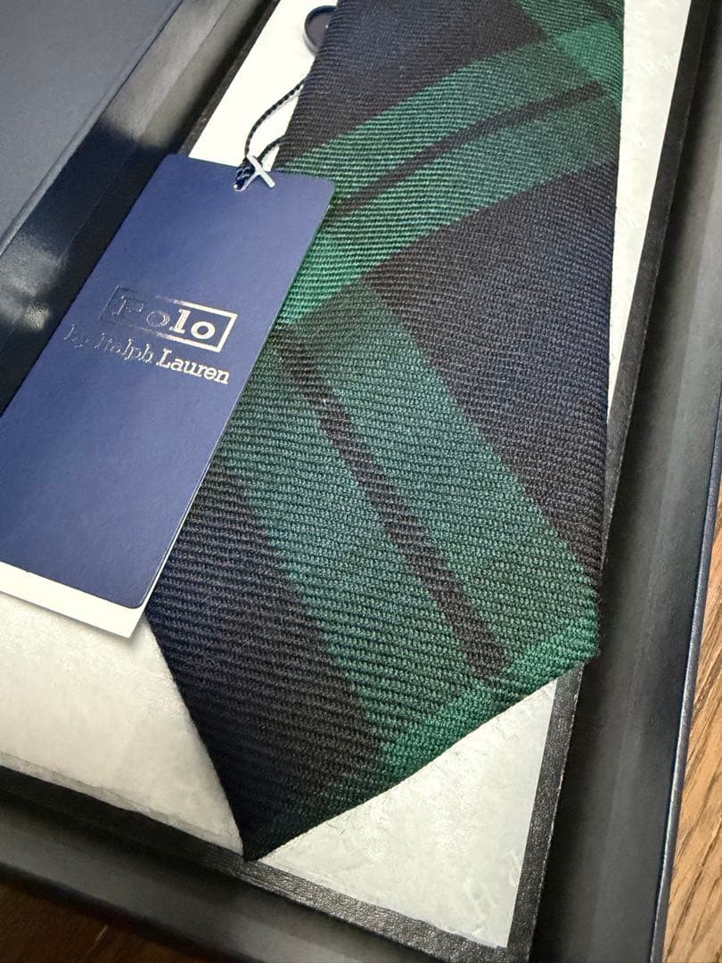 Polo by Ralph Lauren ブラックウォッチ　ネクタイ
