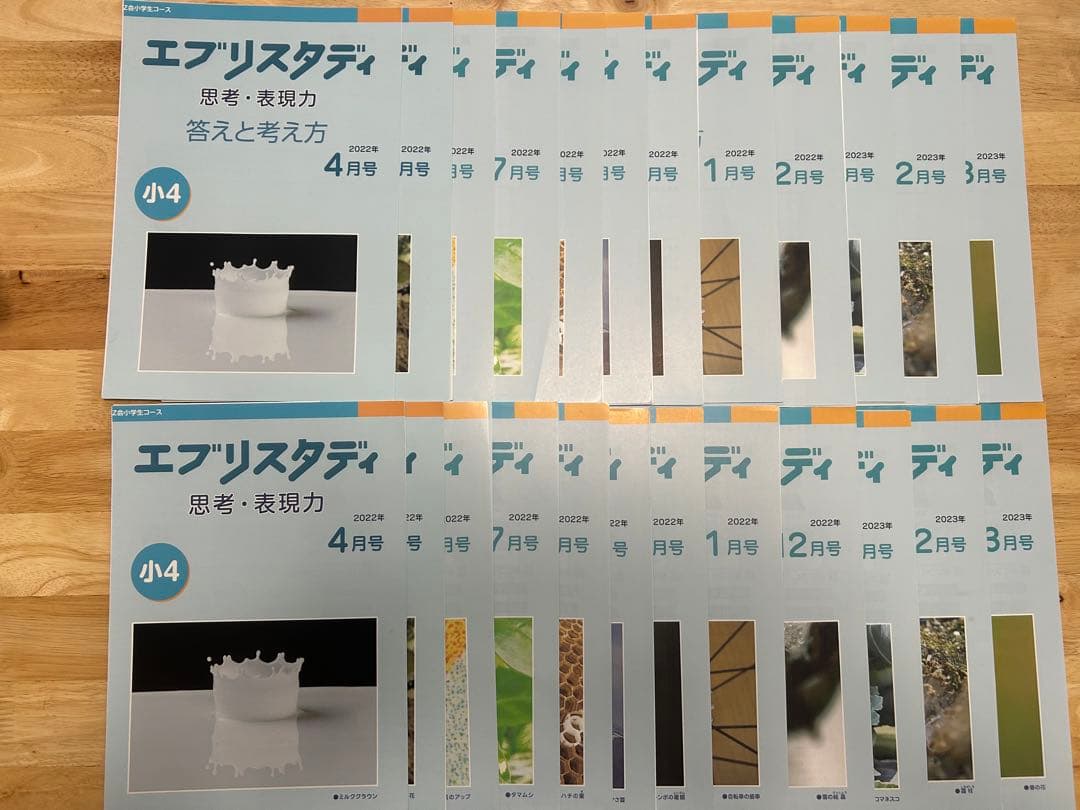 【umi ※♪ 】Z会　小学4年生　エブリスタディ ➕思考・表現力