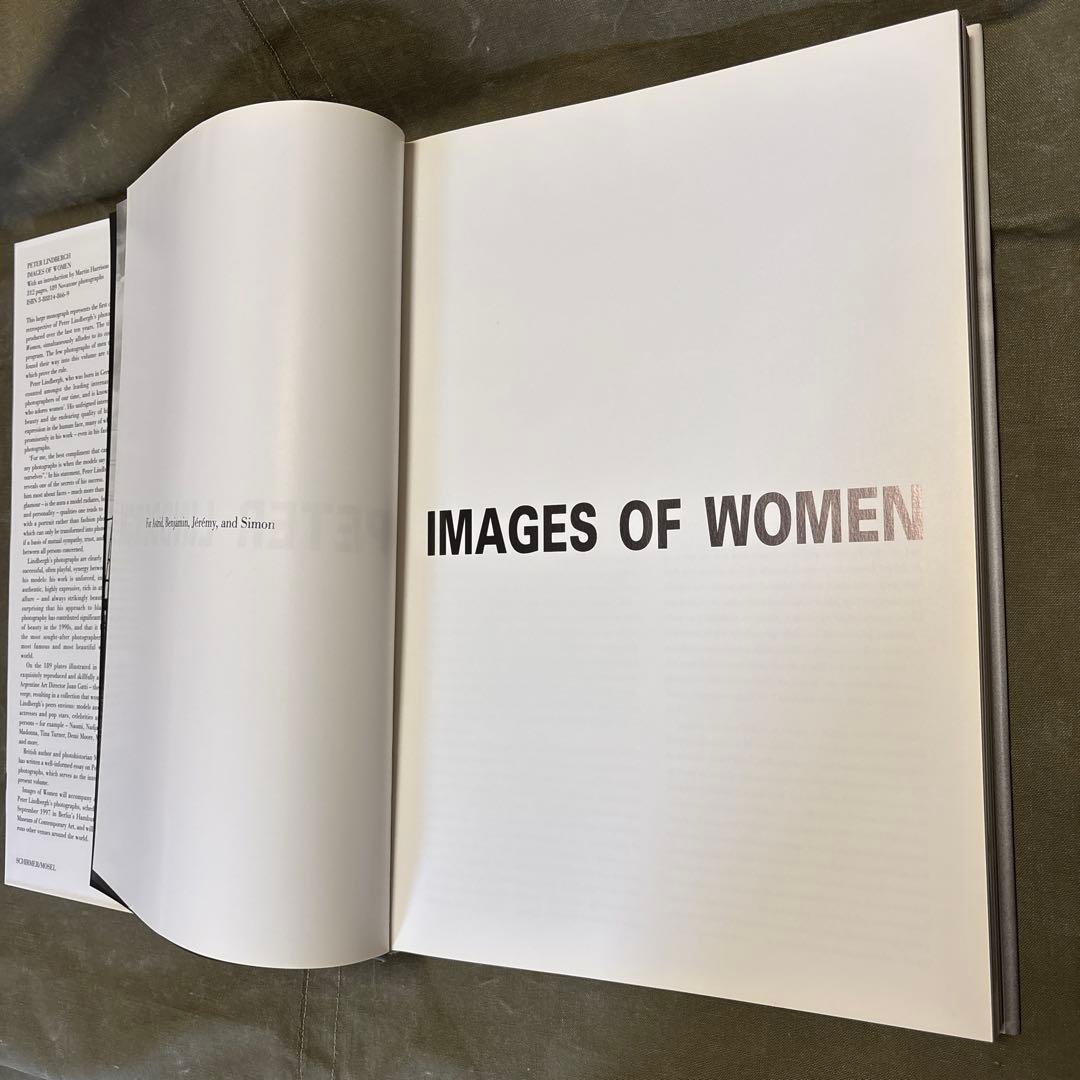 PETER LINDBERGH\"IMAGES OF WOMEN \"ハードカバー