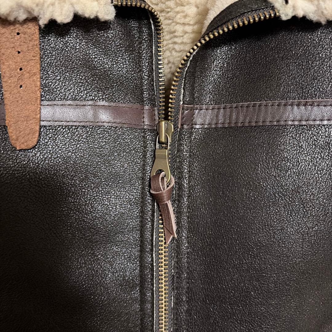 CAPCOM BIOHAZARD レオンモデル B-6 ムートンジャケット