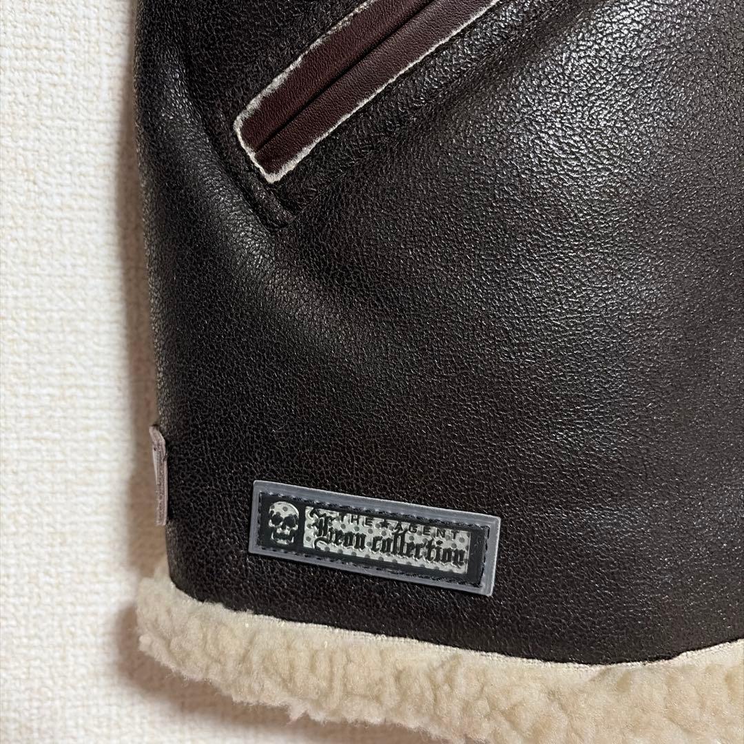 CAPCOM BIOHAZARD レオンモデル B-6 ムートンジャケット