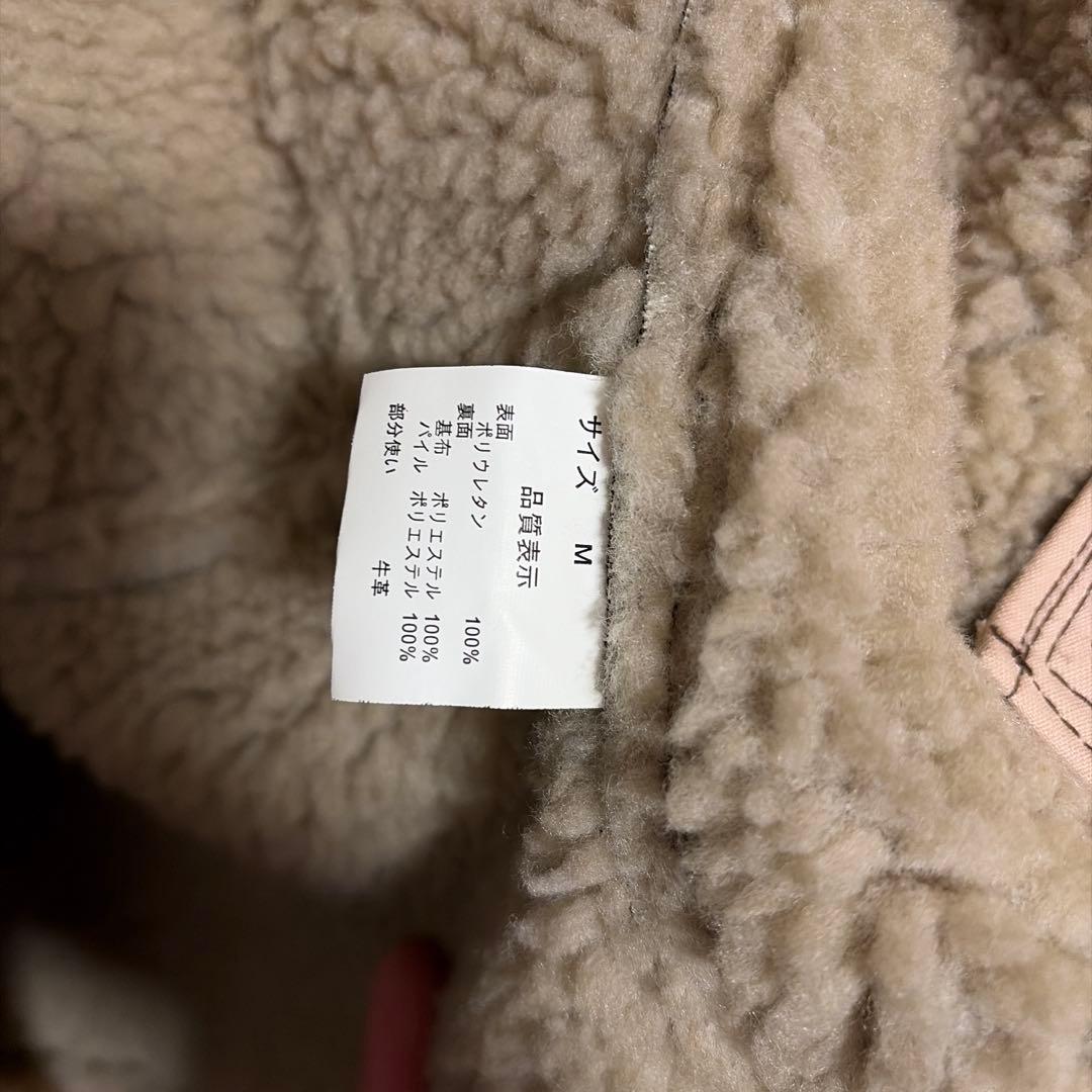 CAPCOM BIOHAZARD レオンモデル B-6 ムートンジャケット