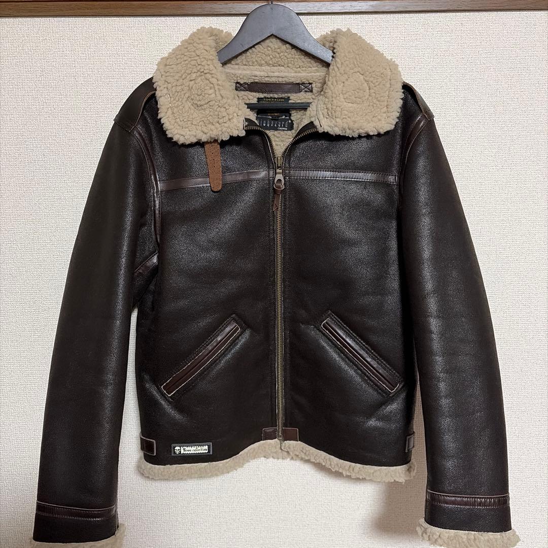 CAPCOM BIOHAZARD レオンモデル B-6 ムートンジャケット