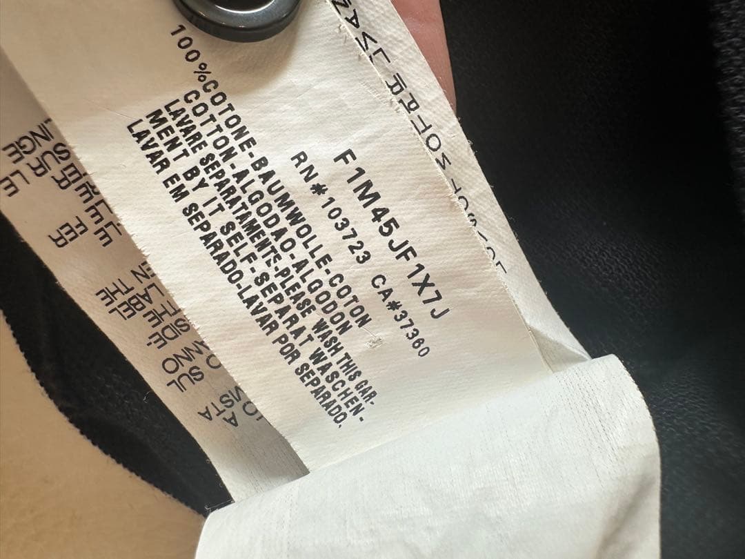 EMPORIO ARMANI ブラック ポロシャツ XL 黒