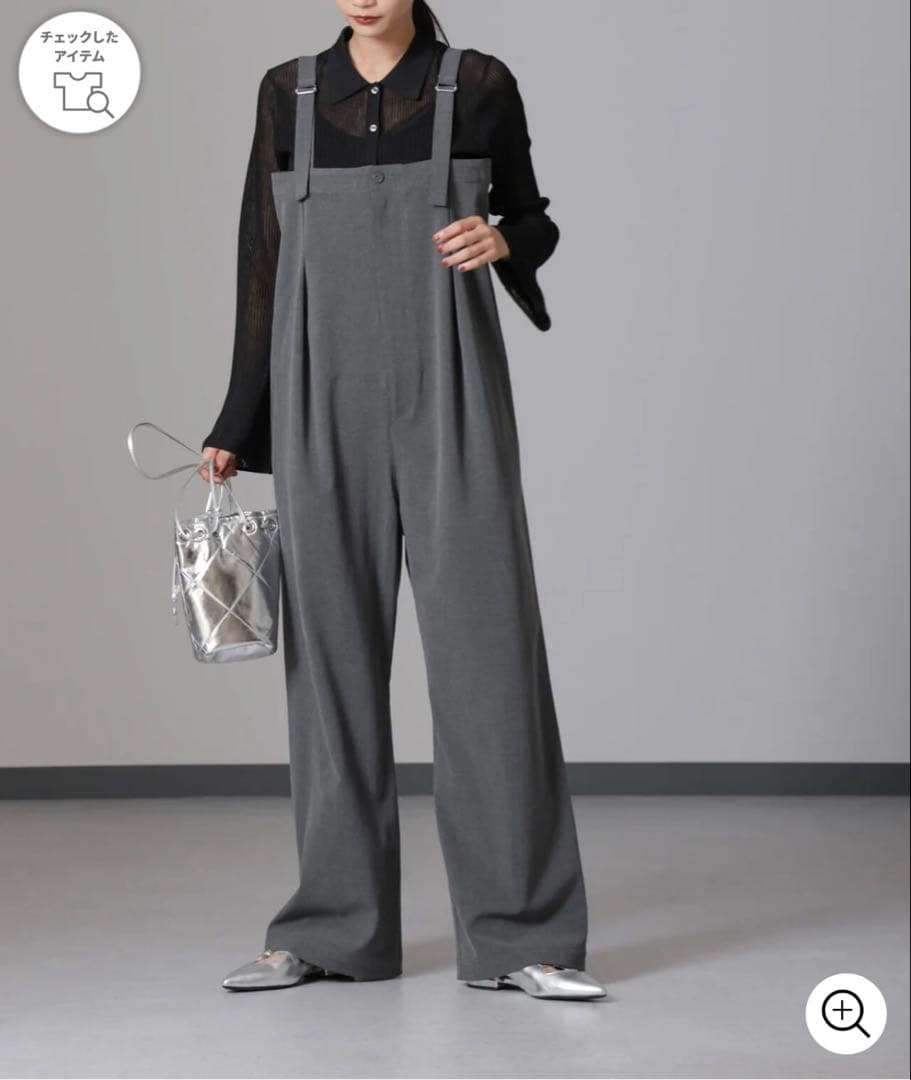 新品未使用UNIVERSAL OVERALL/別注 サスペンダーオーバーオール