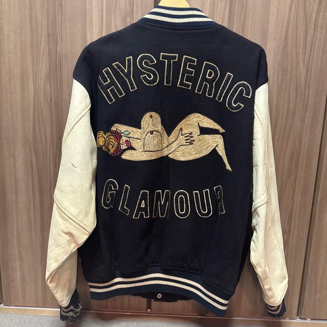 HYSTERIC GLAMOUR スタジャン　レア物　初期　80年代　ヒスオバ