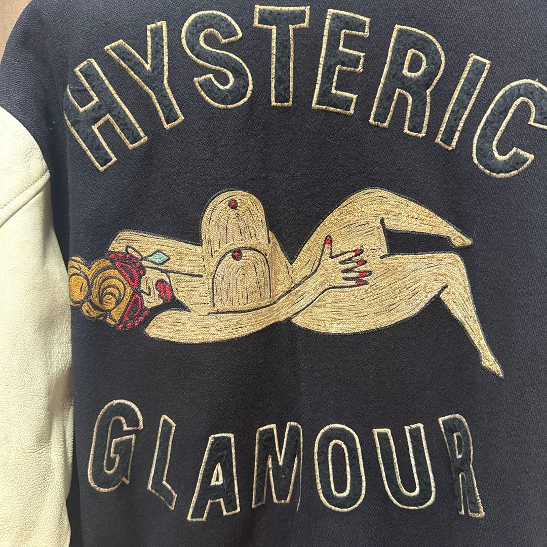 HYSTERIC GLAMOUR スタジャン　レア物　初期　80年代　ヒスオバ