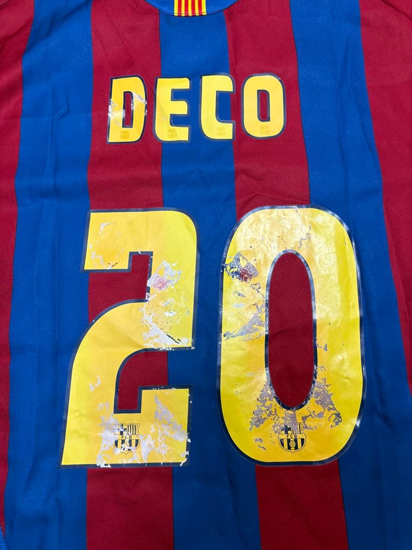 【希少】FCバルセロナ 05/06デコ 20番 ユニフォーム Lサイズ NIKE