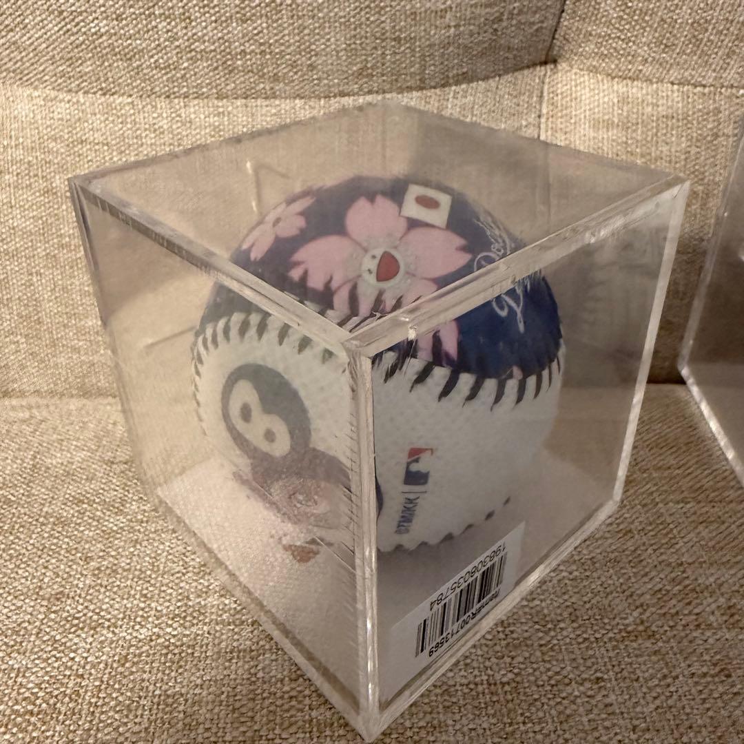 【新品】村上隆×MLB TOKYO SERIES 限定記念レプリカボール　セット