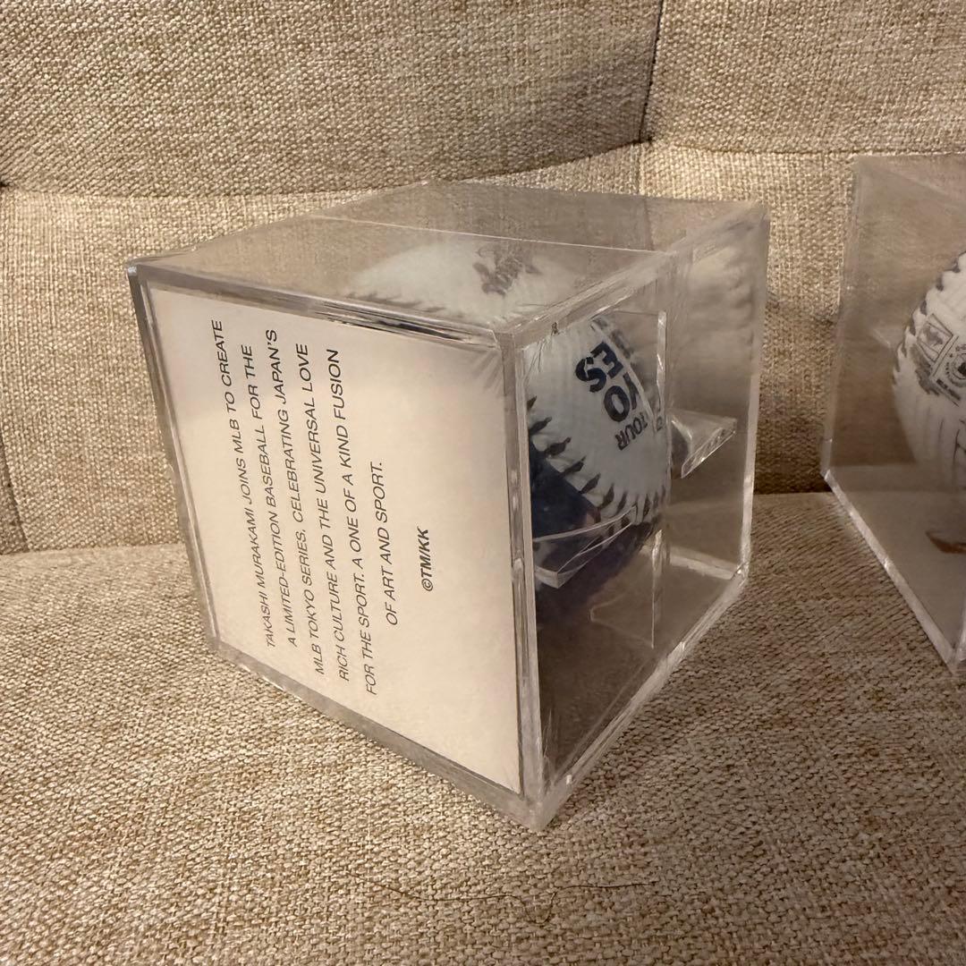 【新品】村上隆×MLB TOKYO SERIES 限定記念レプリカボール　セット