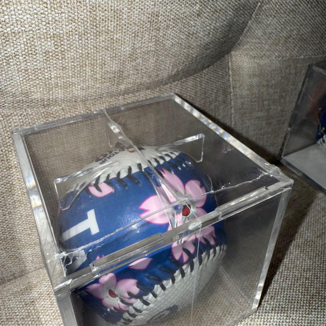 【新品】村上隆×MLB TOKYO SERIES 限定記念レプリカボール　セット