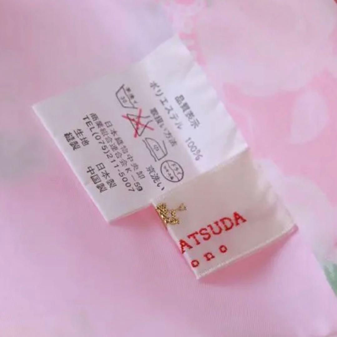 ※煌♠black cherry※ お宮参り　祝着ピンク　バラ　松田聖子