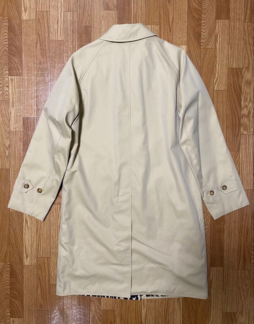 BURBERRYカーコート・バーバリー ステンカラーコート（ハニー）