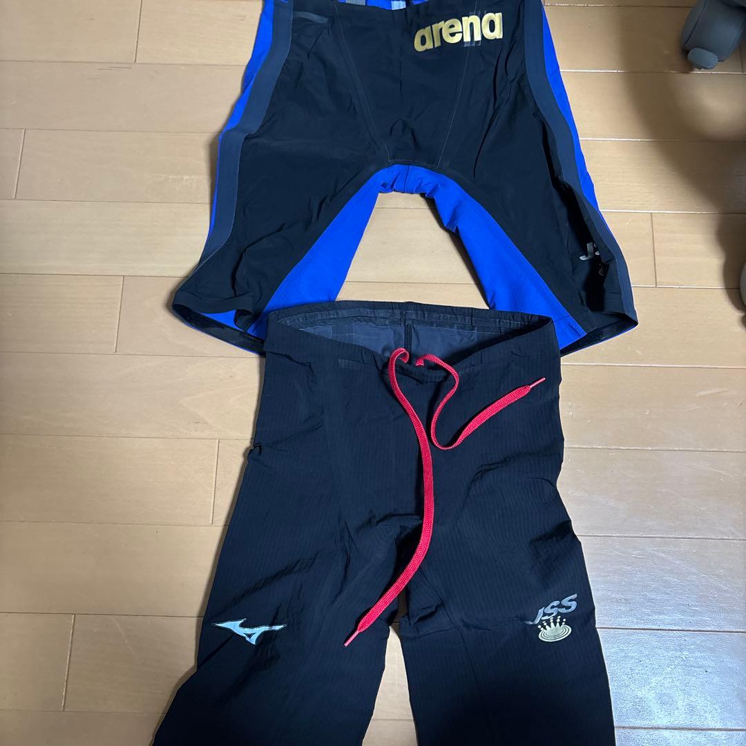 arena & Mizuno 競泳水着セット　M.S