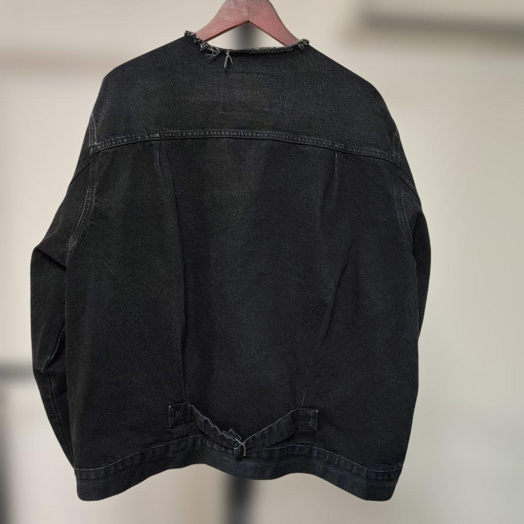 リーバイス エディフィス 別注 1st トラッカーデニムジャケット ノーカラー