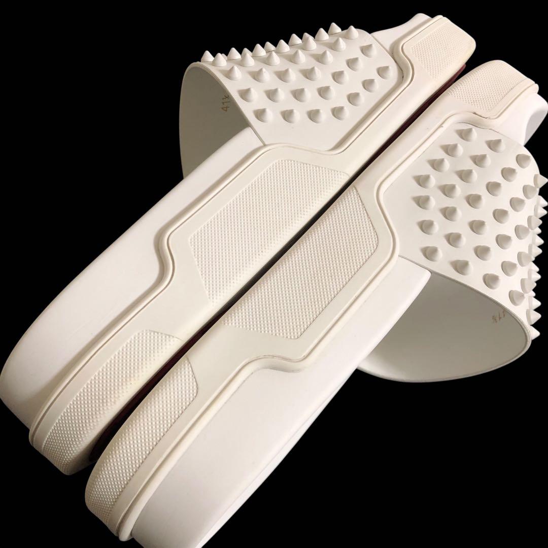 【美品】ChristianLouboutin ルブタンスタッズ　サンダル41.5