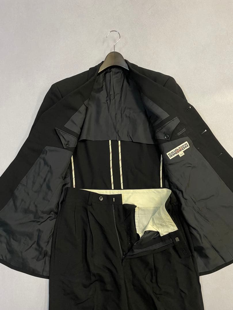 3 ○ 日本製 GAULTIER HOMME objet セットアップ スーツ