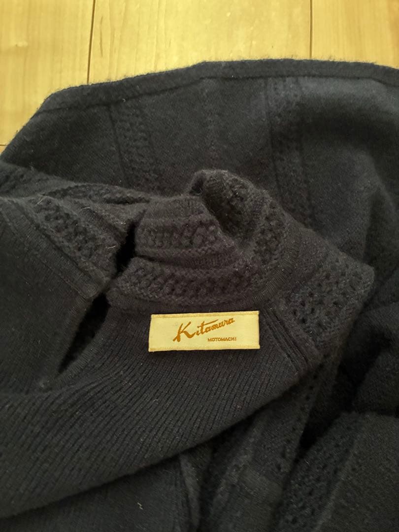 【美品】キタムラ　カシミア100%ワンピース