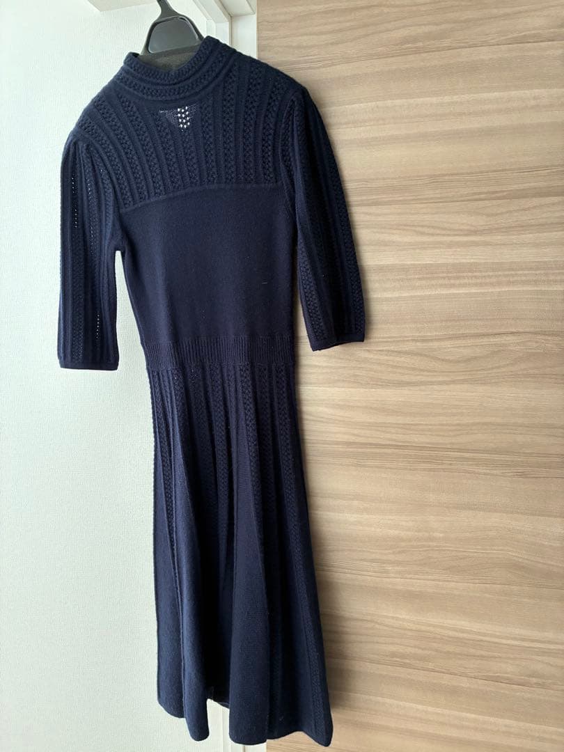 【美品】キタムラ　カシミア100%ワンピース