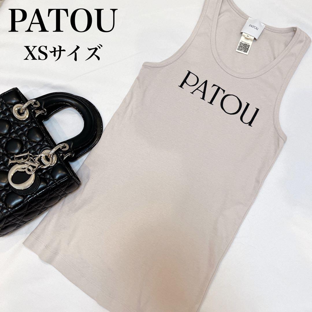【試着のみ 未使用品】PATOU ロゴ入り　タンクトップ　XSサイズ　ピンク
