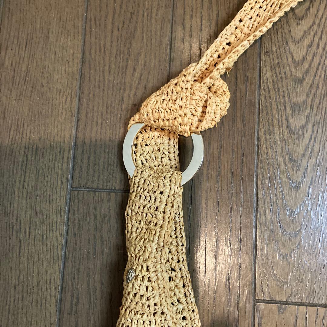 ヘレンカミンスキーラフィアバッグ　新品未使用