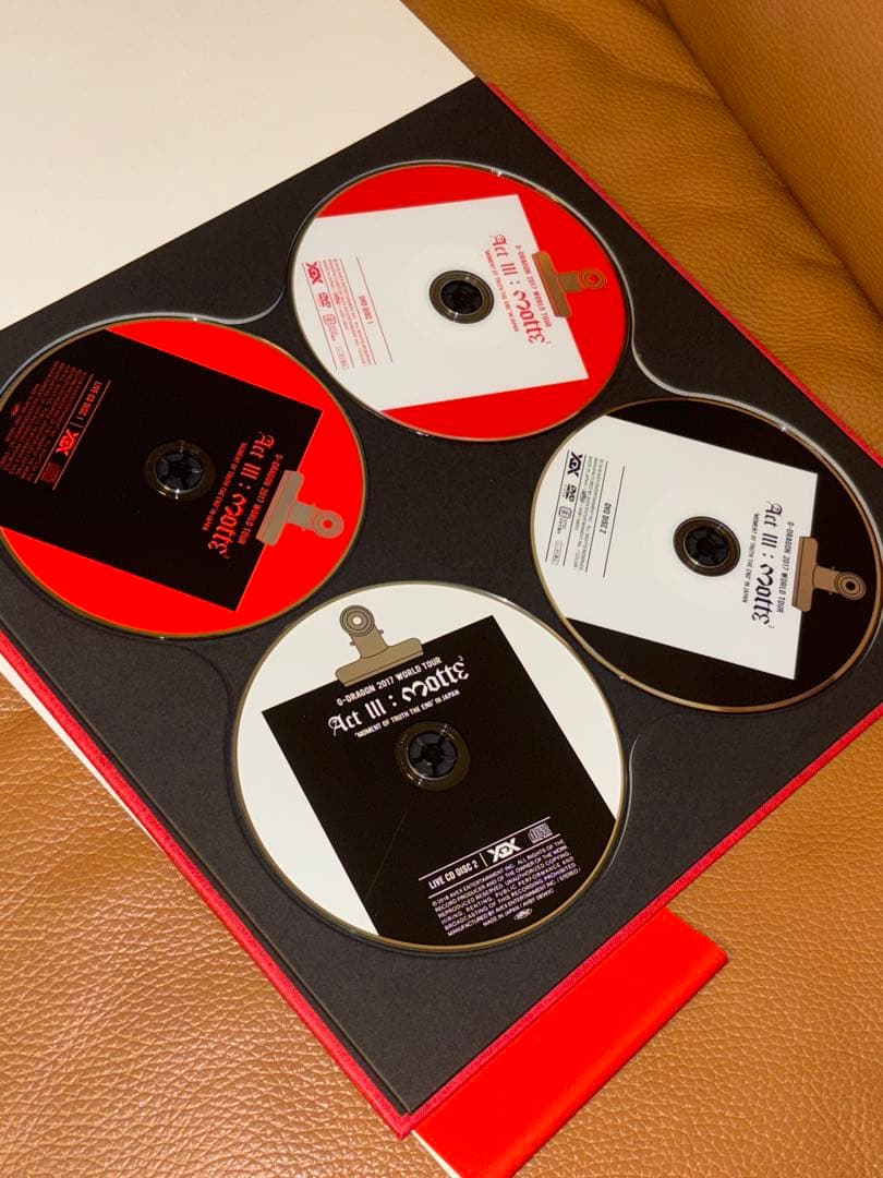 G-DRAGON 2017 ACTⅢ MOTTE DVD 初回生産限定版