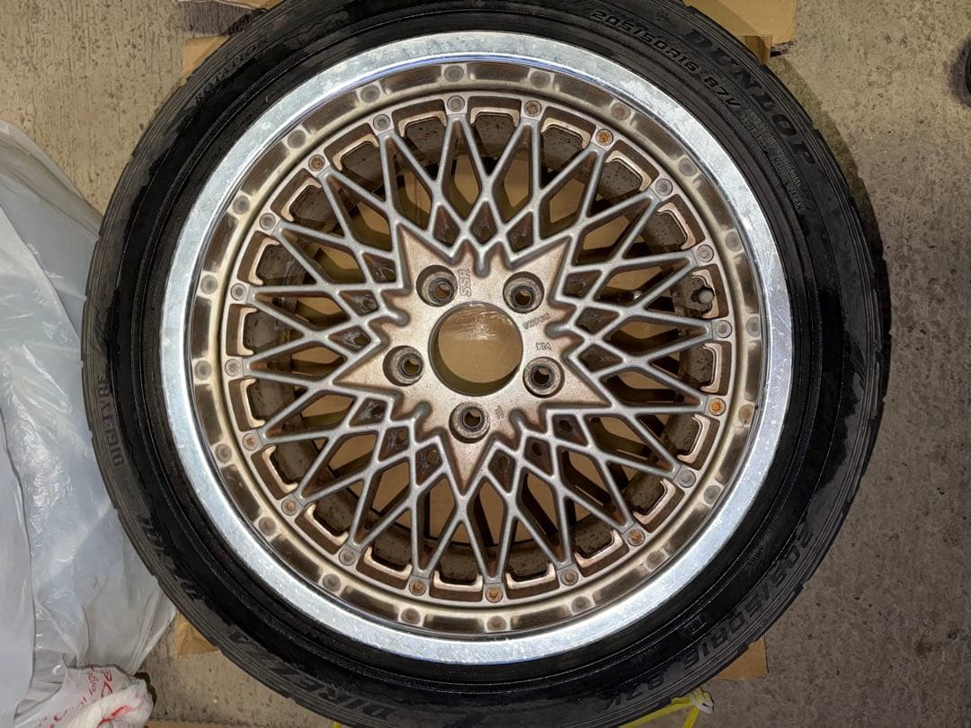 希少当時物 SSRメッシュ8J9J16インチ フォーミュラメッシュ旧車 ネオクラ