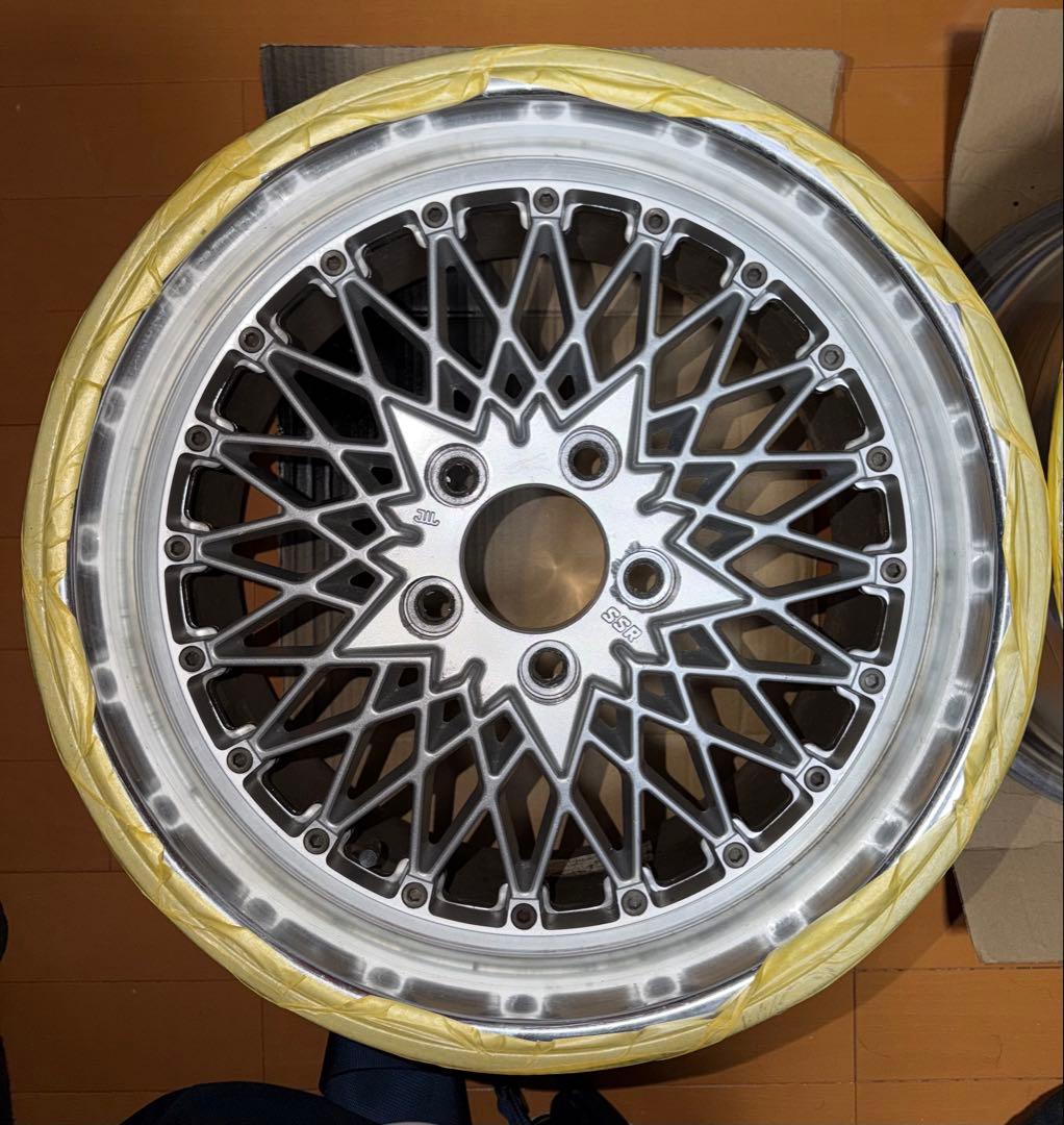 希少当時物 SSRメッシュ8J9J16インチ フォーミュラメッシュ旧車 ネオクラ