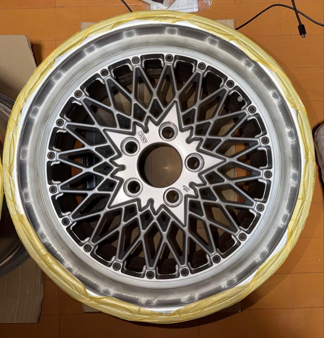 希少当時物 SSRメッシュ8J9J16インチ フォーミュラメッシュ旧車 ネオクラ