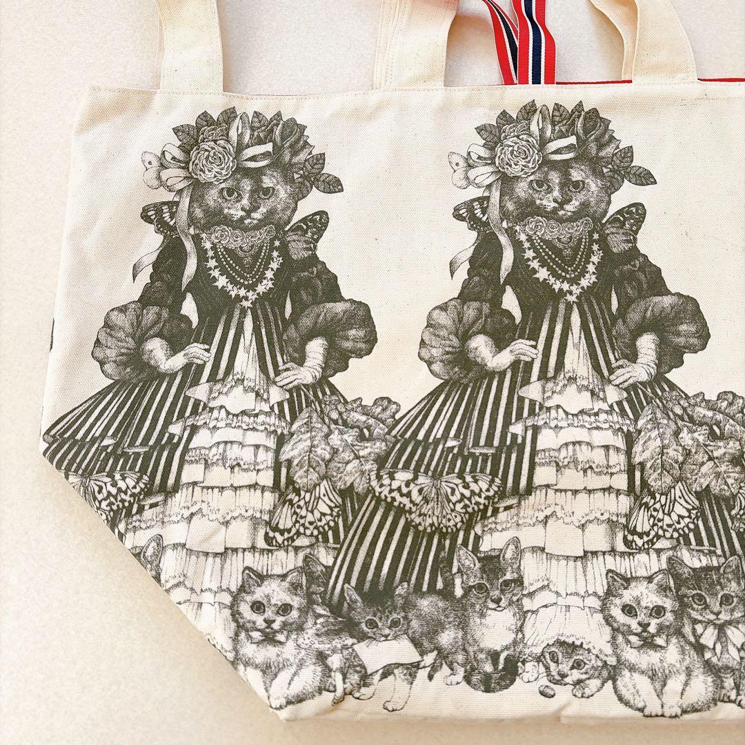 完売品　ヒグチユウコ　ビクトリアン　2way トートバッグ　ボリス雑貨店　猫