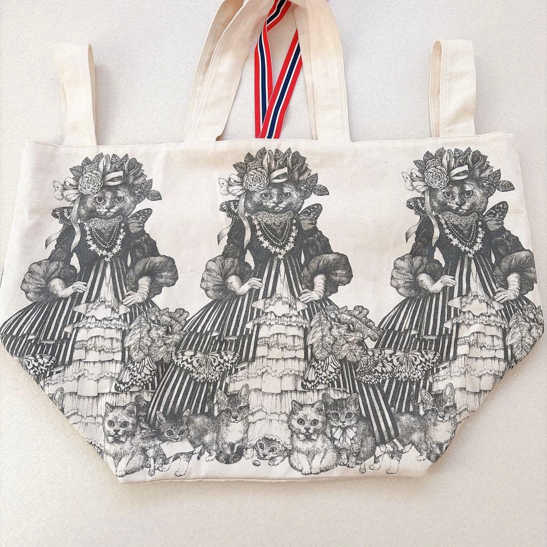 完売品　ヒグチユウコ　ビクトリアン　2way トートバッグ　ボリス雑貨店　猫