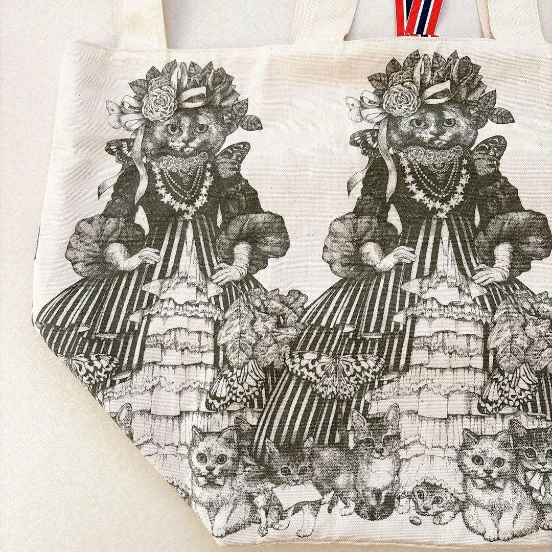 完売品　ヒグチユウコ　ビクトリアン　2way トートバッグ　ボリス雑貨店　猫