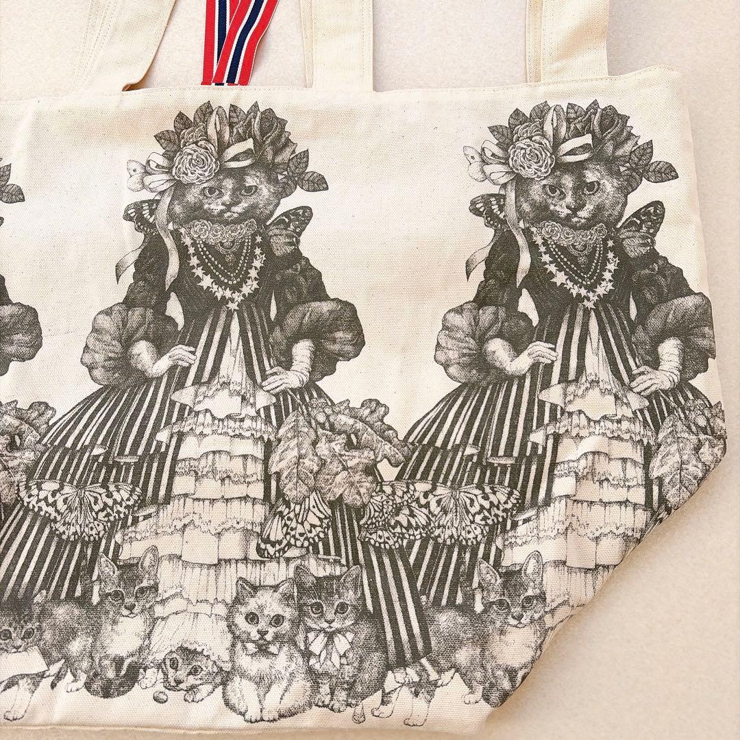 完売品　ヒグチユウコ　ビクトリアン　2way トートバッグ　ボリス雑貨店　猫