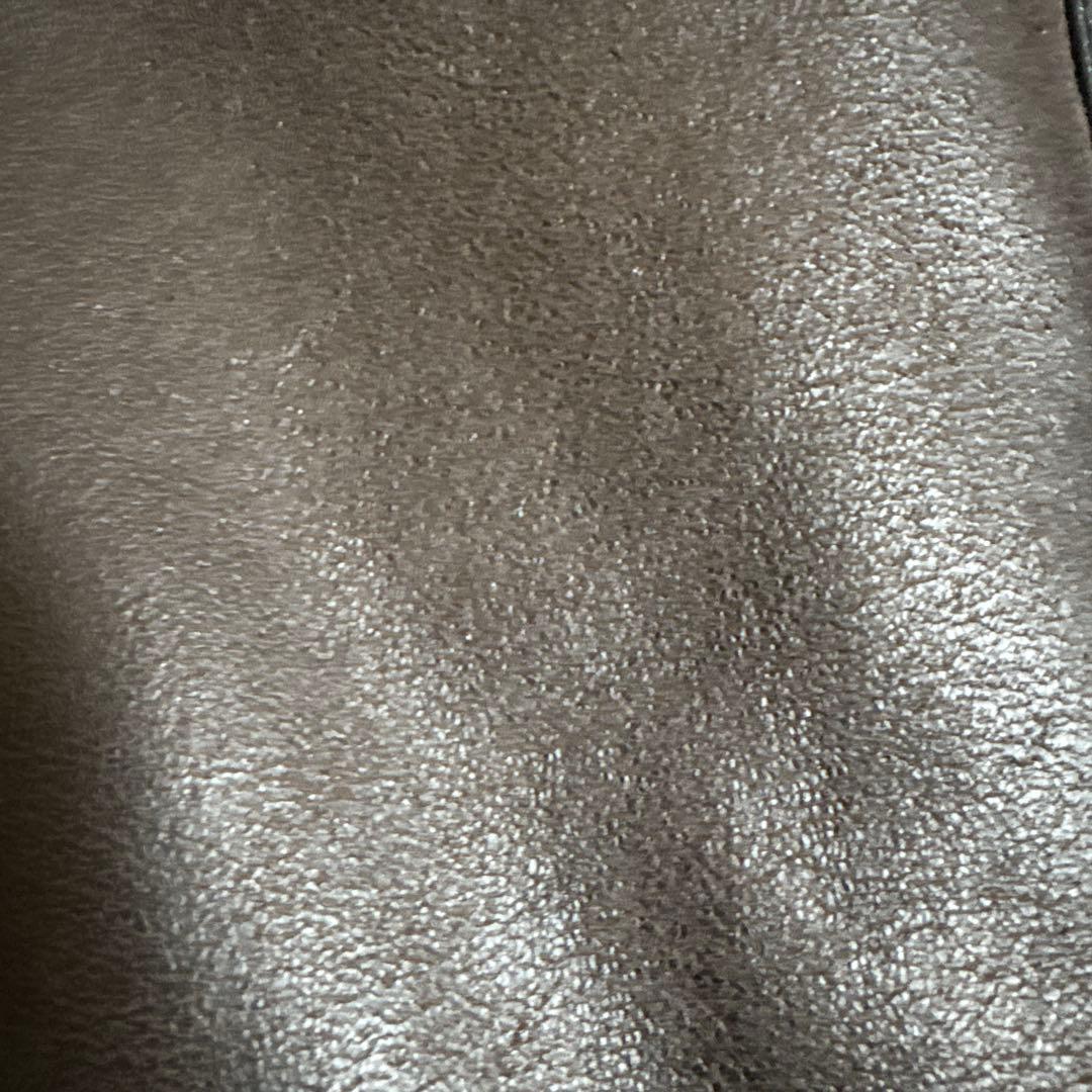 ZARA レディース ダブルフェイスショートジャケット　レザージャケット XL