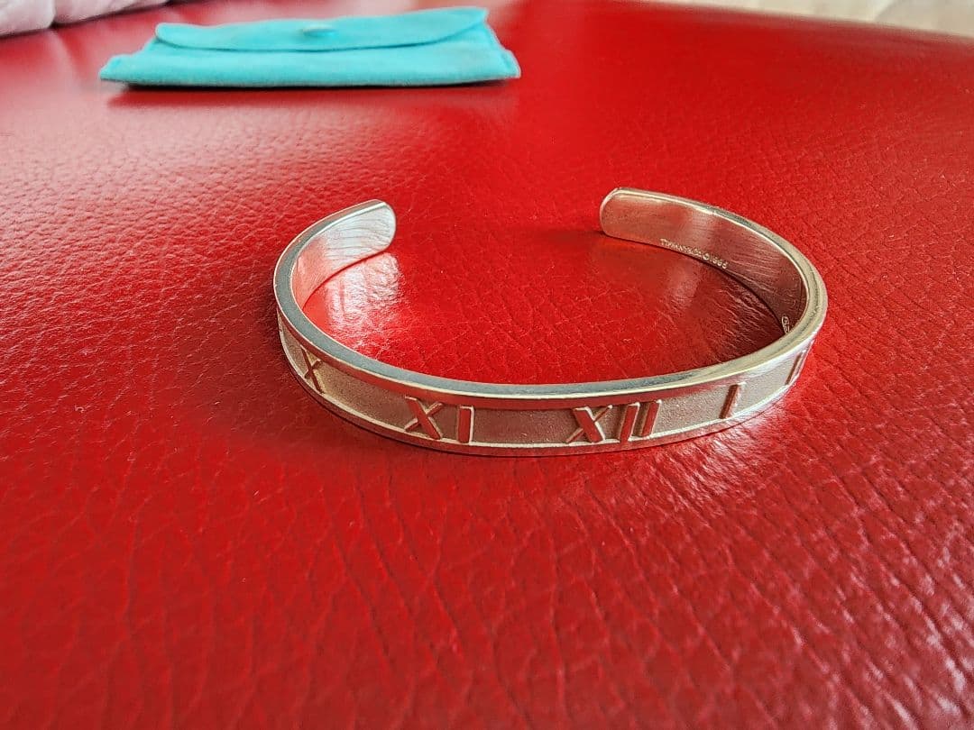 ティファニー アトラス シルバー バングル ブレスレット SV925