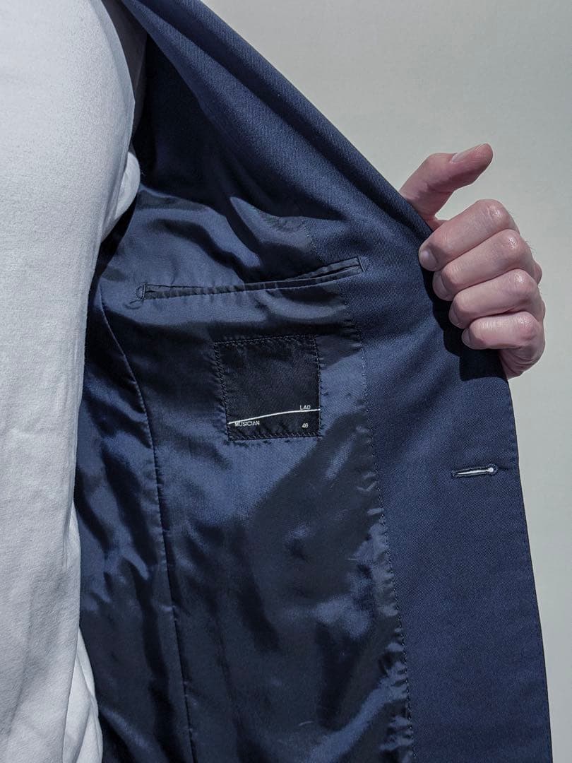 ラッドミュージシャン パープルネイビーセットアップ