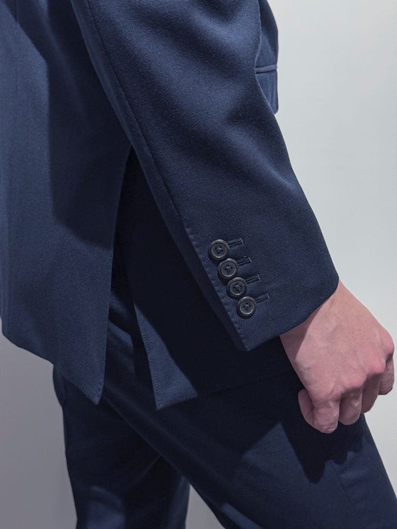 ラッドミュージシャン パープルネイビーセットアップ