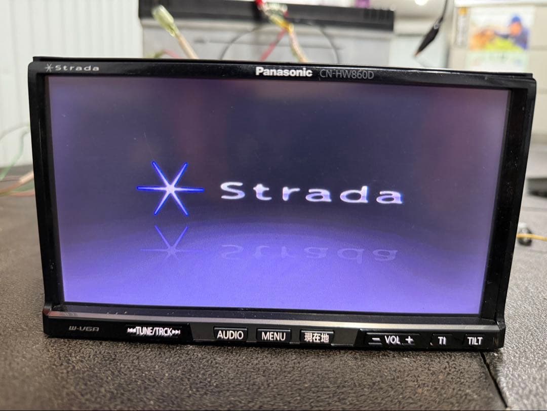 Panasonic CN-HW860D strada カーナビ 取説付き