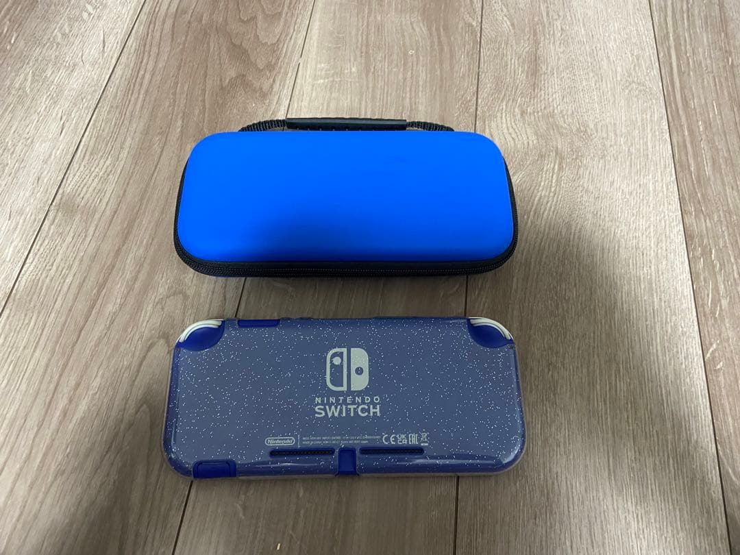 (ジャンク)Nintendo Switch Lite 青色 ケース付き
