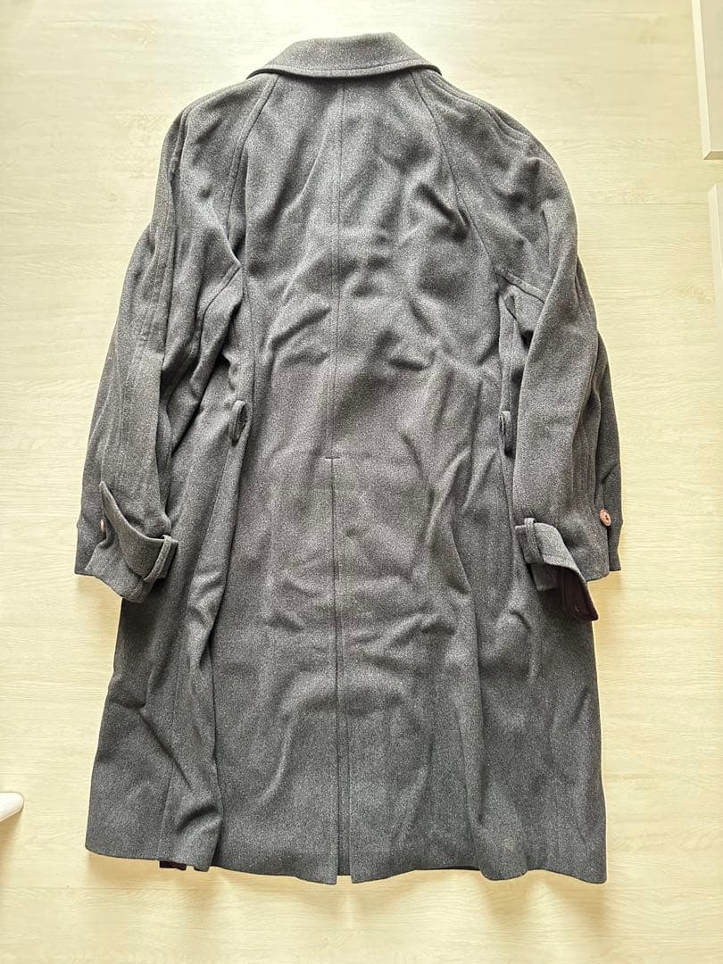 【GIORGIO ARMANI】アルマーニ ロングコート グレー