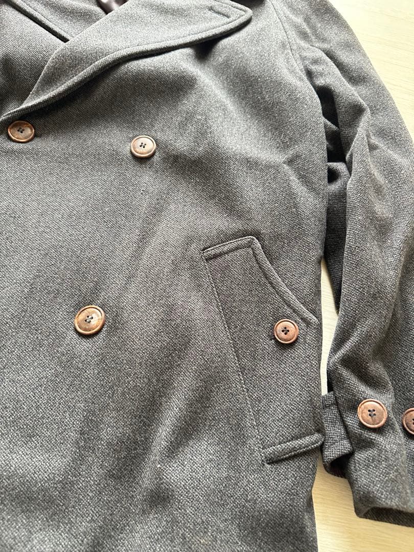 【GIORGIO ARMANI】アルマーニ ロングコート グレー