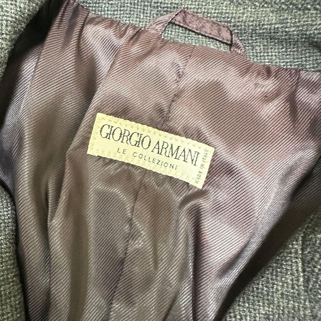 【GIORGIO ARMANI】アルマーニ ロングコート グレー