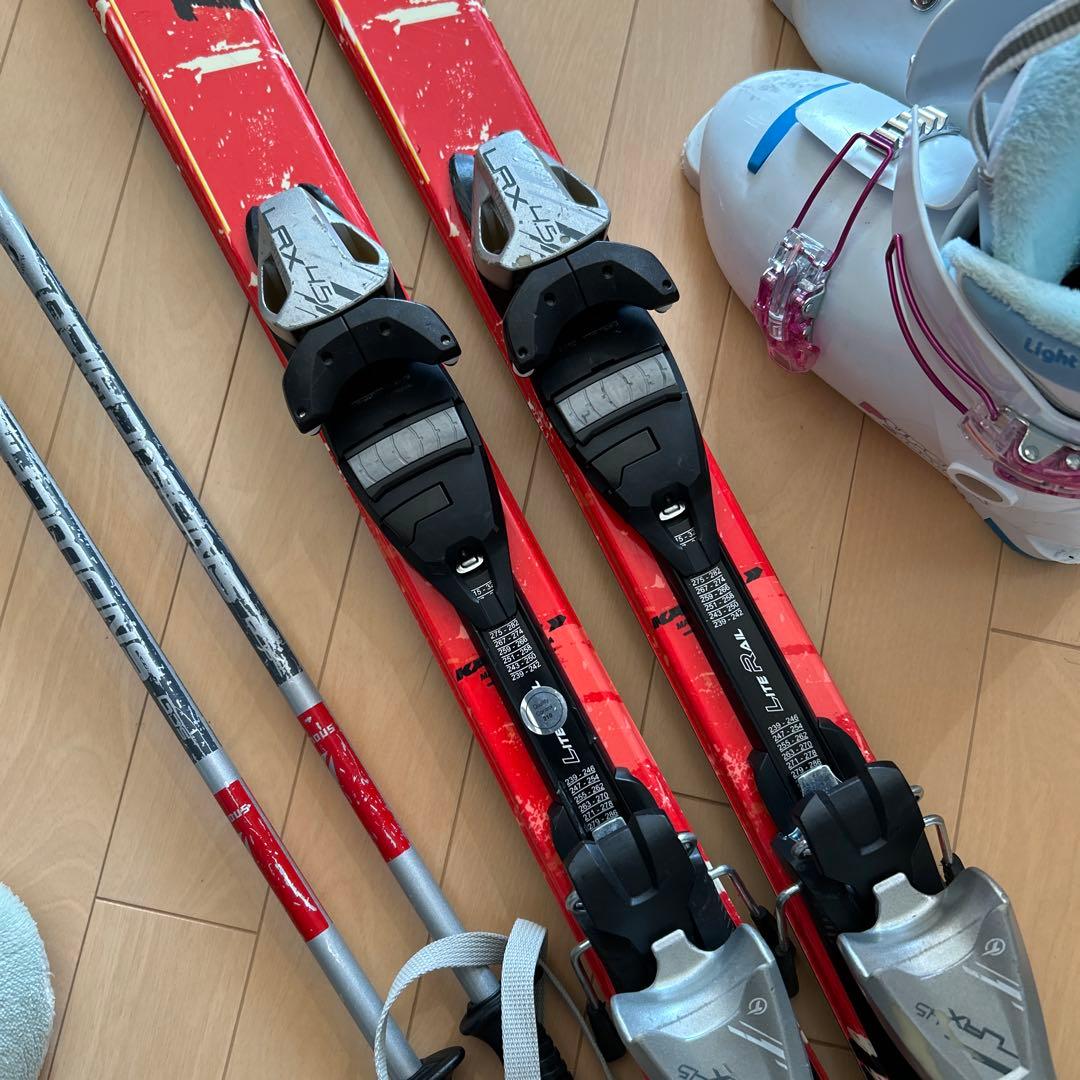 Kästle スキー　4点セット　子供用140センチ