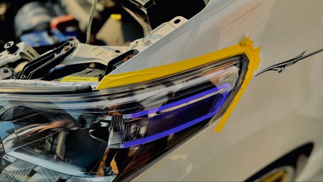 TTTTワンオフ加工ヘッドライト シーケンシャルウィンカー！美品！！