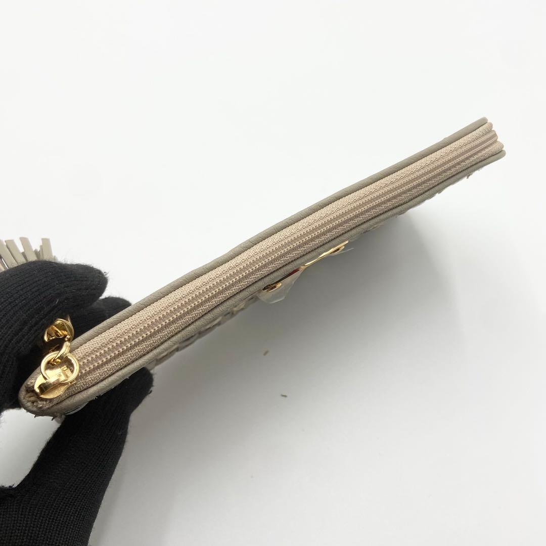 新品未使用　アタオ　ルーク　リモ　長財布　L字ファスナー　メモリアルシャンパン